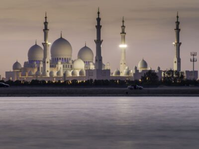 Sheikh Zayed Mosque in Abu Dhabi cover